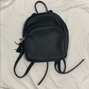 Leather Mini Backpack